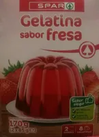 Gelatina sabor fresa