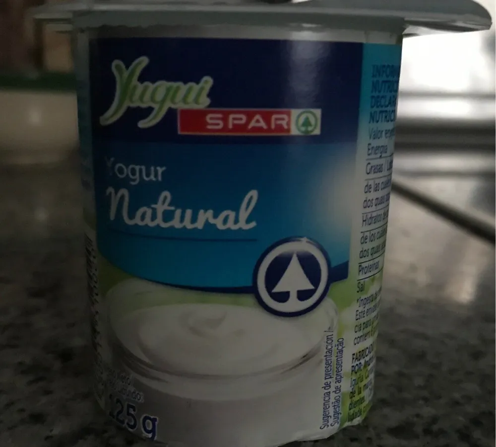 Yogur natural