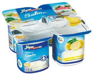 Yogurt sabor limon