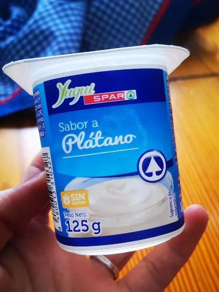 Yogur platano yugui spar