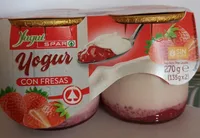 Yogurt con Fresas