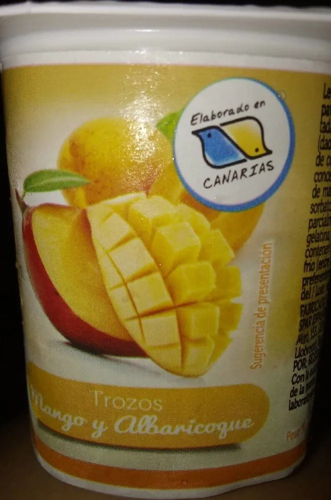 Yogur de trozos de fruta