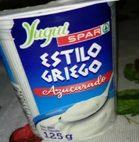 Yogur estilo griego azucarado