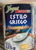 Yogur estilo griego stracciatella