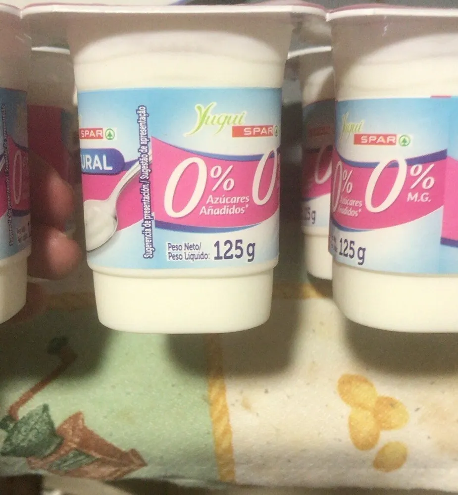 Yogur natural desnatado