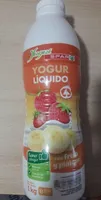 Yogur Líquido con Fresa y Plátano