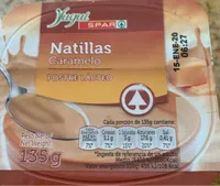 Natillas caramelo