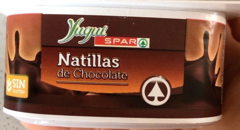 Natillas de chocolate