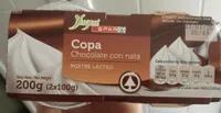 Copa chocolate con nata