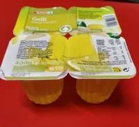 Gelatina sabor limón