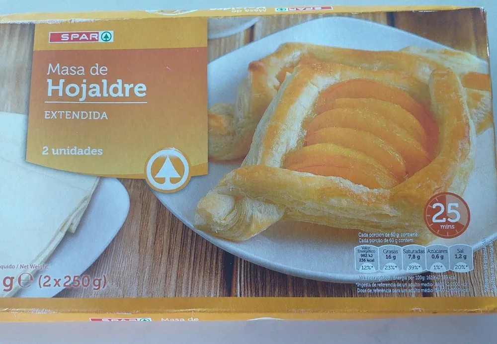 Masa de hojaldre