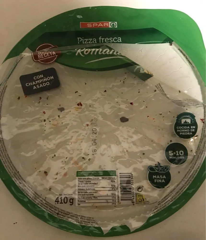 Pizza fresca romana