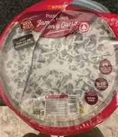 Pizza fresca jamon y queso