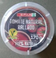Tomate natural rallado