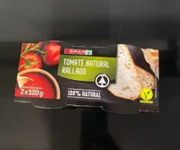 Tomate natural rallado