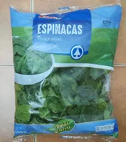 Espinacas troceadas