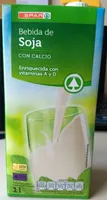Bebida de soja con calcio