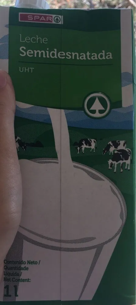 Leche semidesnatada