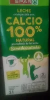Leche calcio semidesnatada