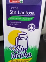 Leche sin lactosa semidesnatada