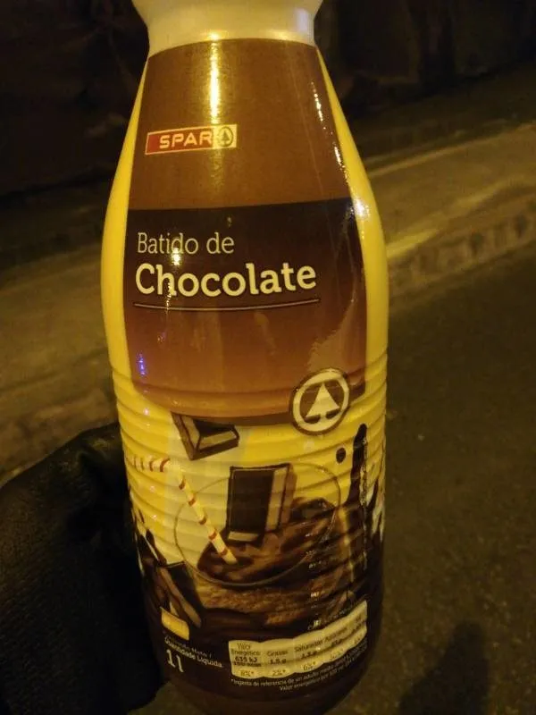 batido de chacolate