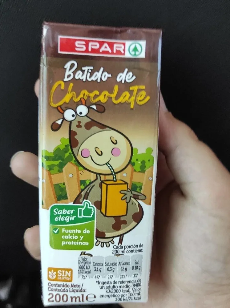 Batido de chocolate SPAR