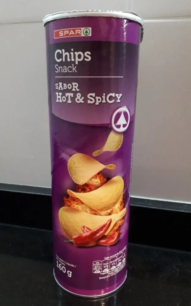 Chips sabor hot & spicy
