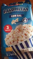 Palomitas con sal
