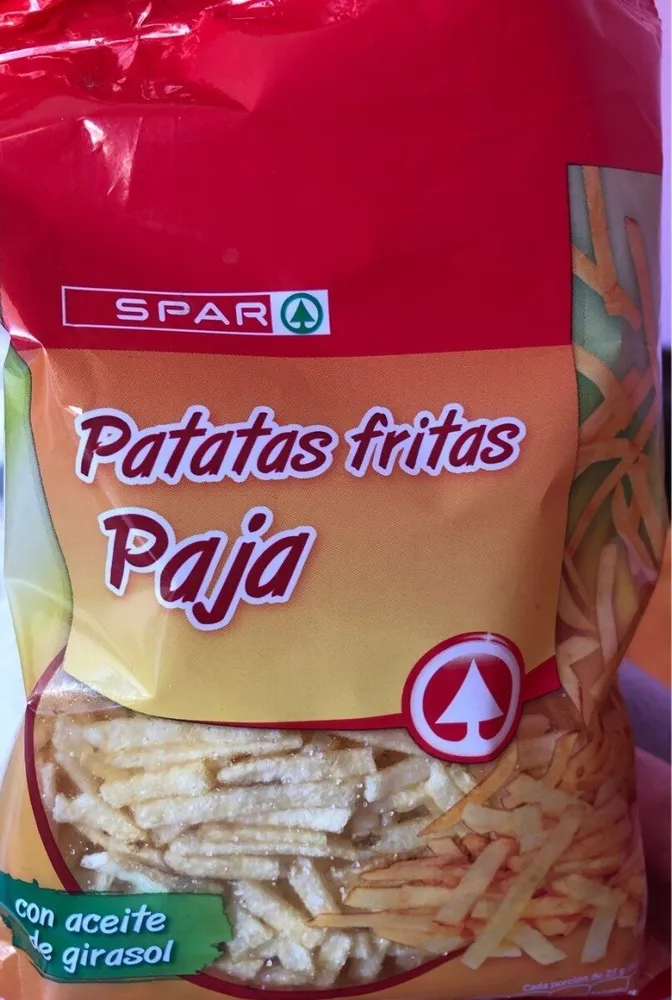 Patatas fritas paja