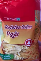 Patatas fritas paja