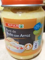Puré de pollo con arroz