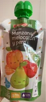 Pure de manzana, melocoton y pera