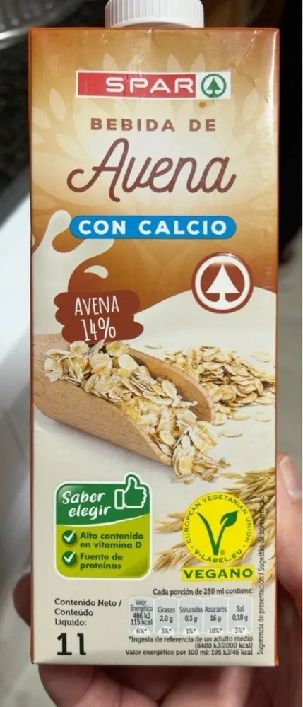 Bebida de Avena
