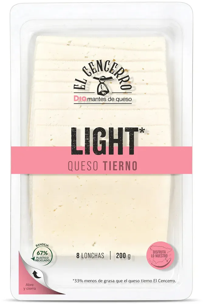 Queso tierno light