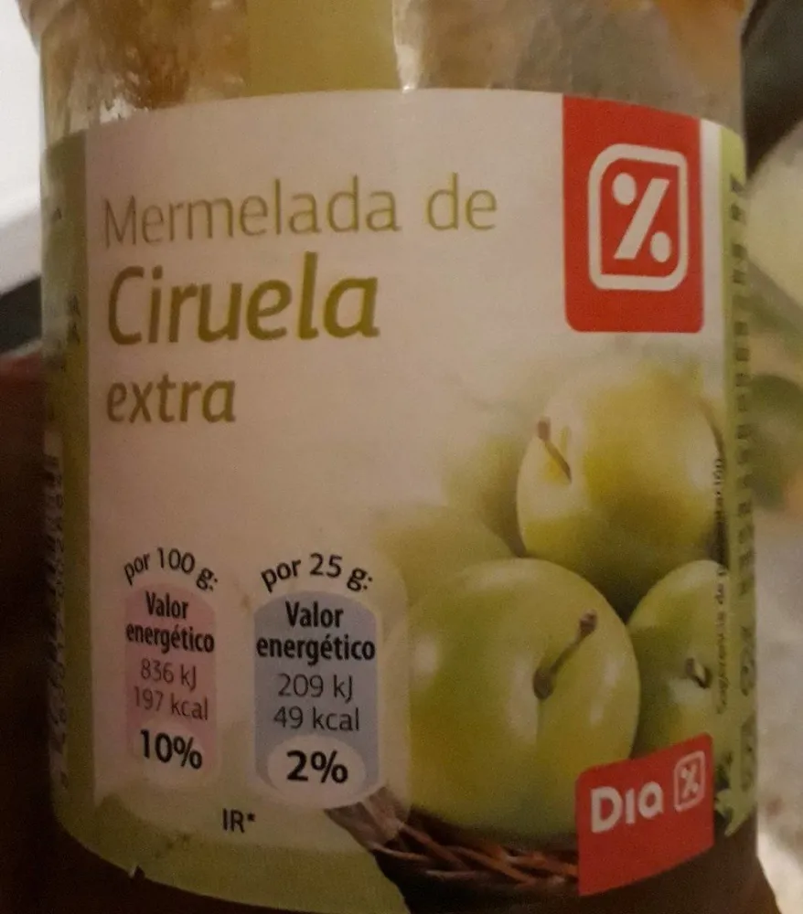 Mermelada de ciruela extra