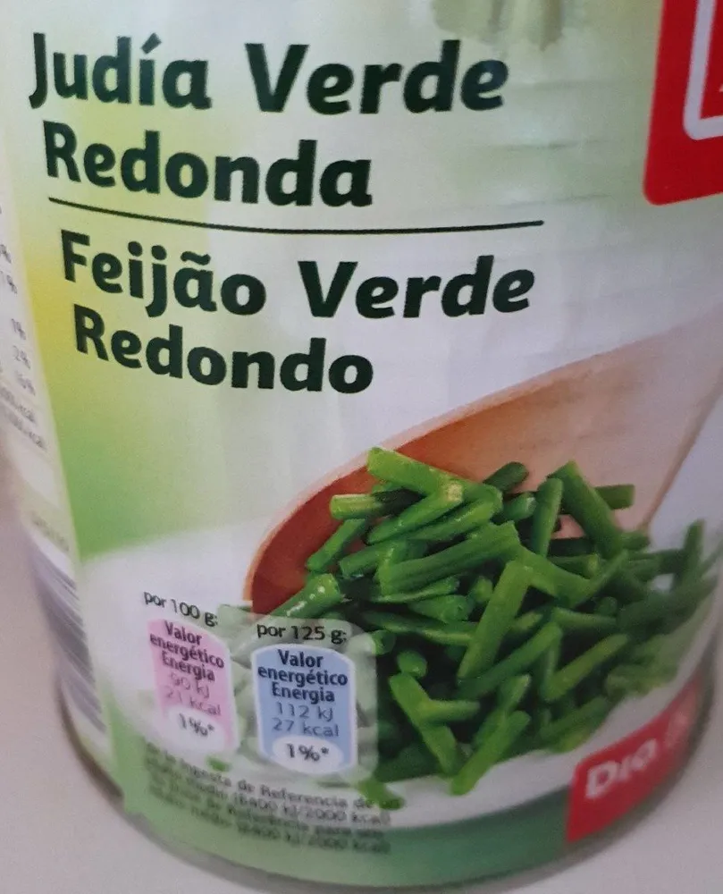 Judia verde redonda