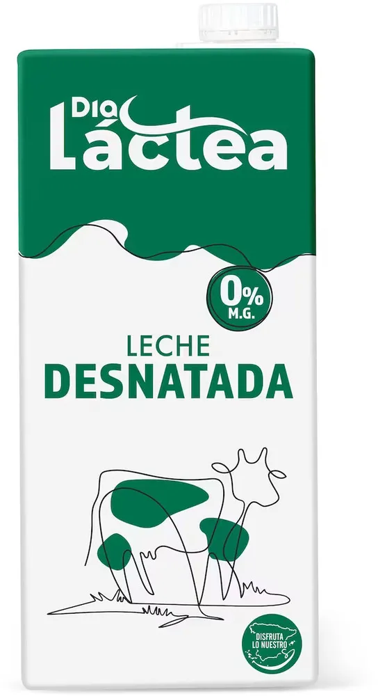 Leche desnatada