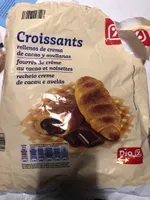Croissants Rellenos de crema de cacao y avellanas