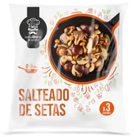 Salteado de setas y champiñones congeladas Dia