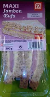 Maxi jambon oeufs