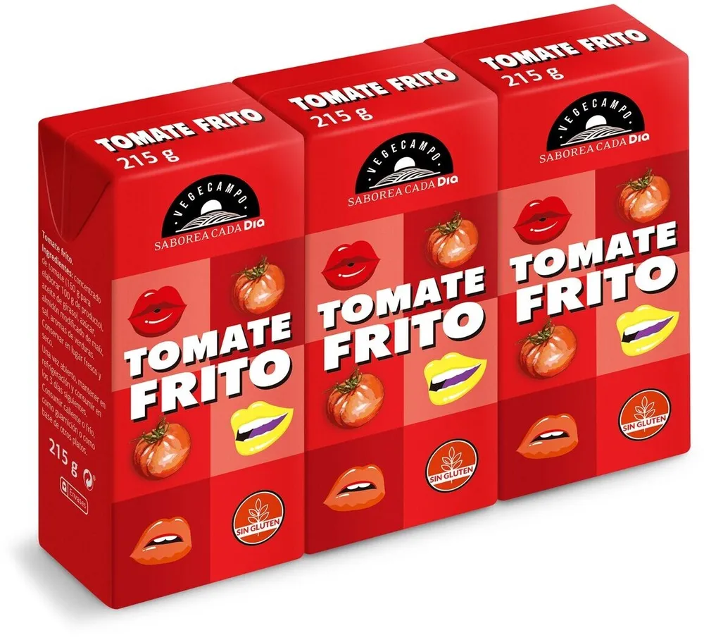 Tomate frito pack 3 unidades
