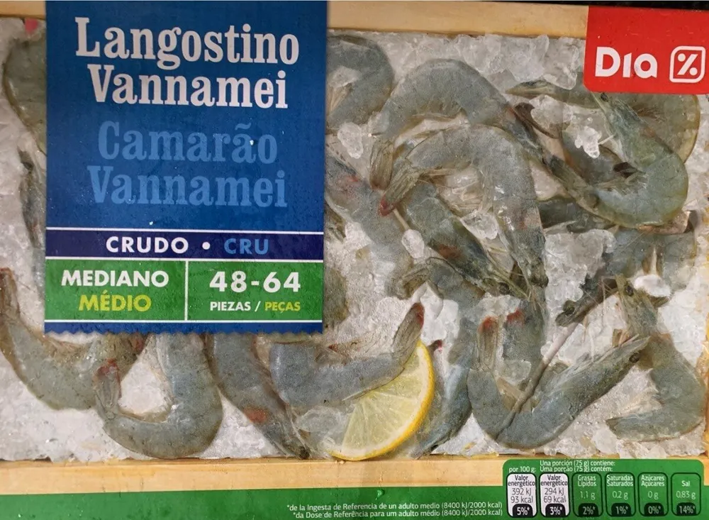 Langostino Vannamei
