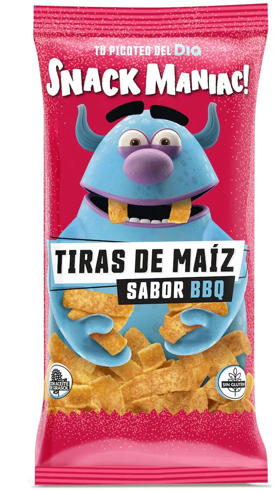 Tiras de maiz sabor bbq