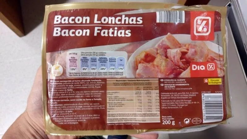 Bacon lonchas