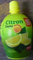 Jus de citron jaune