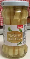 Espárragos blancos delgados