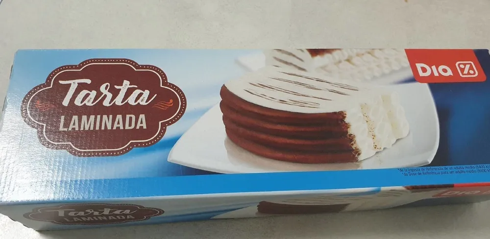 Tarta laminada (Helado)