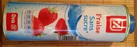 Sirop de fraise sans sucre