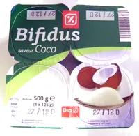 Bifidus saveur Coco