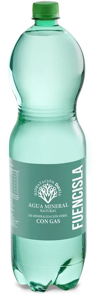 Agua mineral con gas